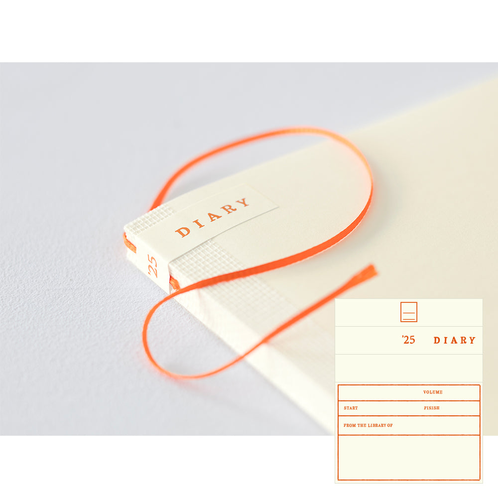 MD Paper Notebook Slim Weekly Diary 2026