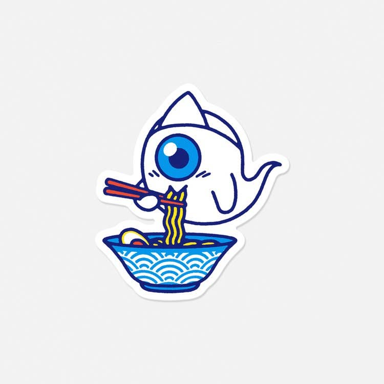 “Yû - Ramen” vinyl sticker