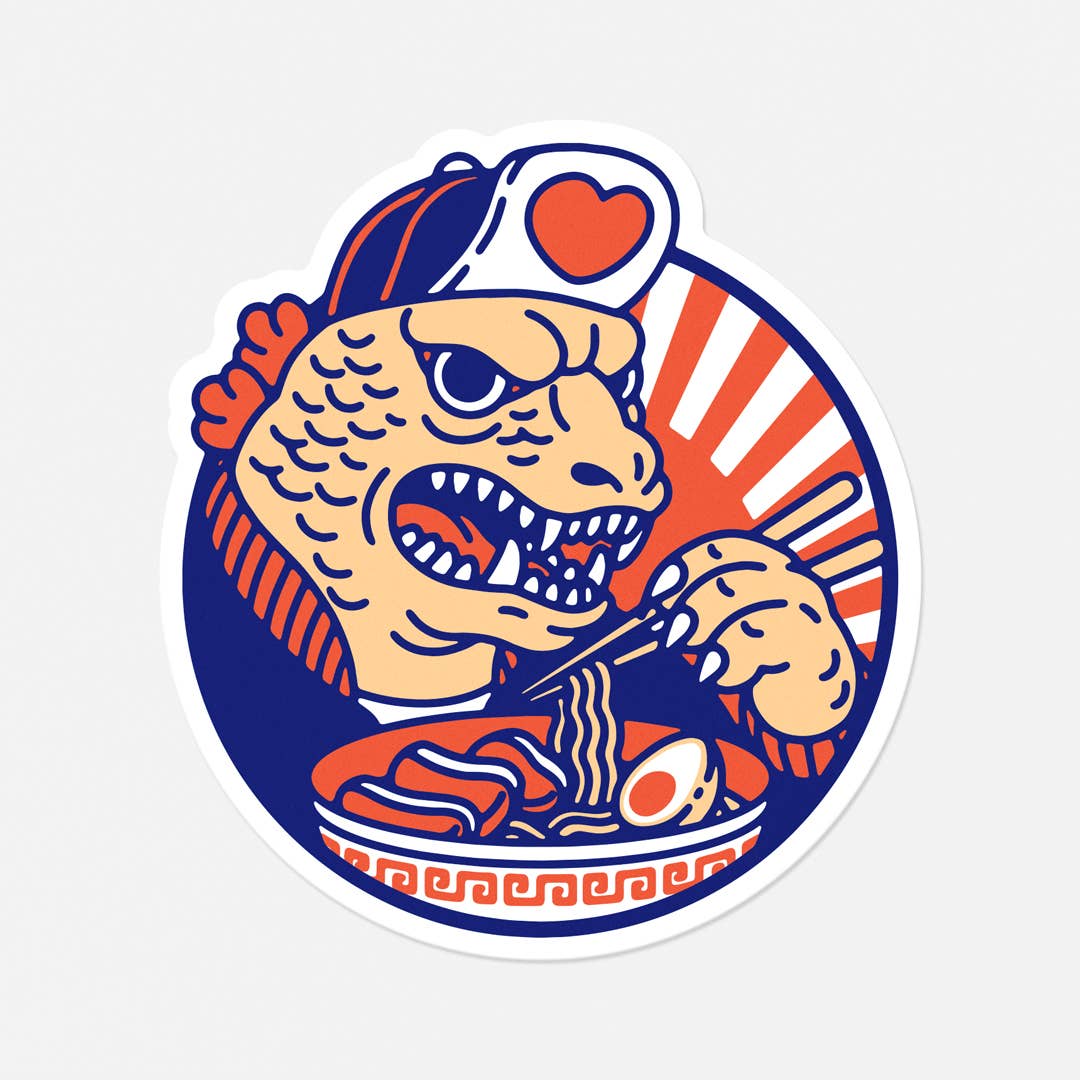 “Kaiju” vinyl sticker