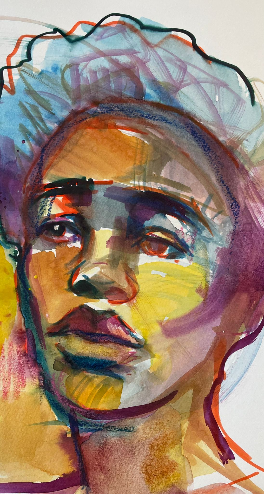 Mixed Media Portrait Workshop: Next Date TBC