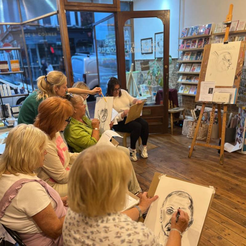 Mixed Media Portrait Workshop: Next Date TBC