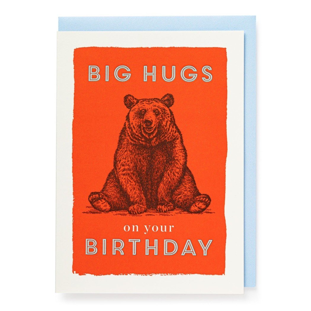 Big Hugs Greeting Card