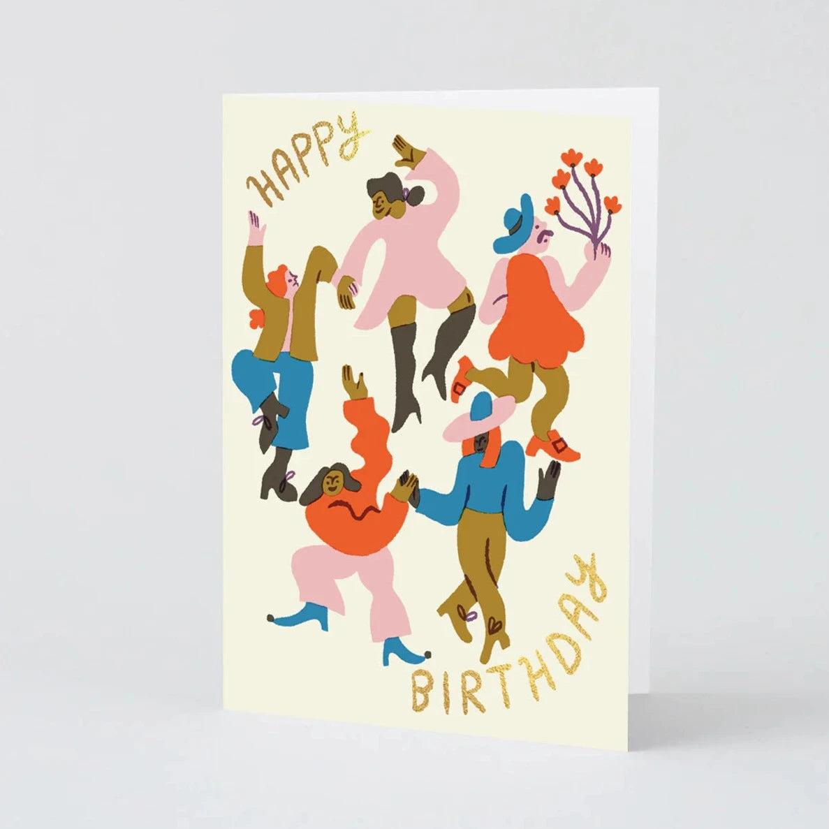 Birthday Dancers Birthday Card