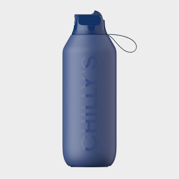 Chillys Series 2 Flip Water Bottle Whale Blue