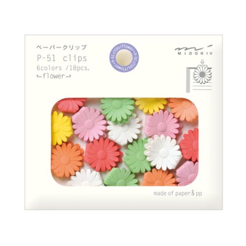 Flower Paper Clips
