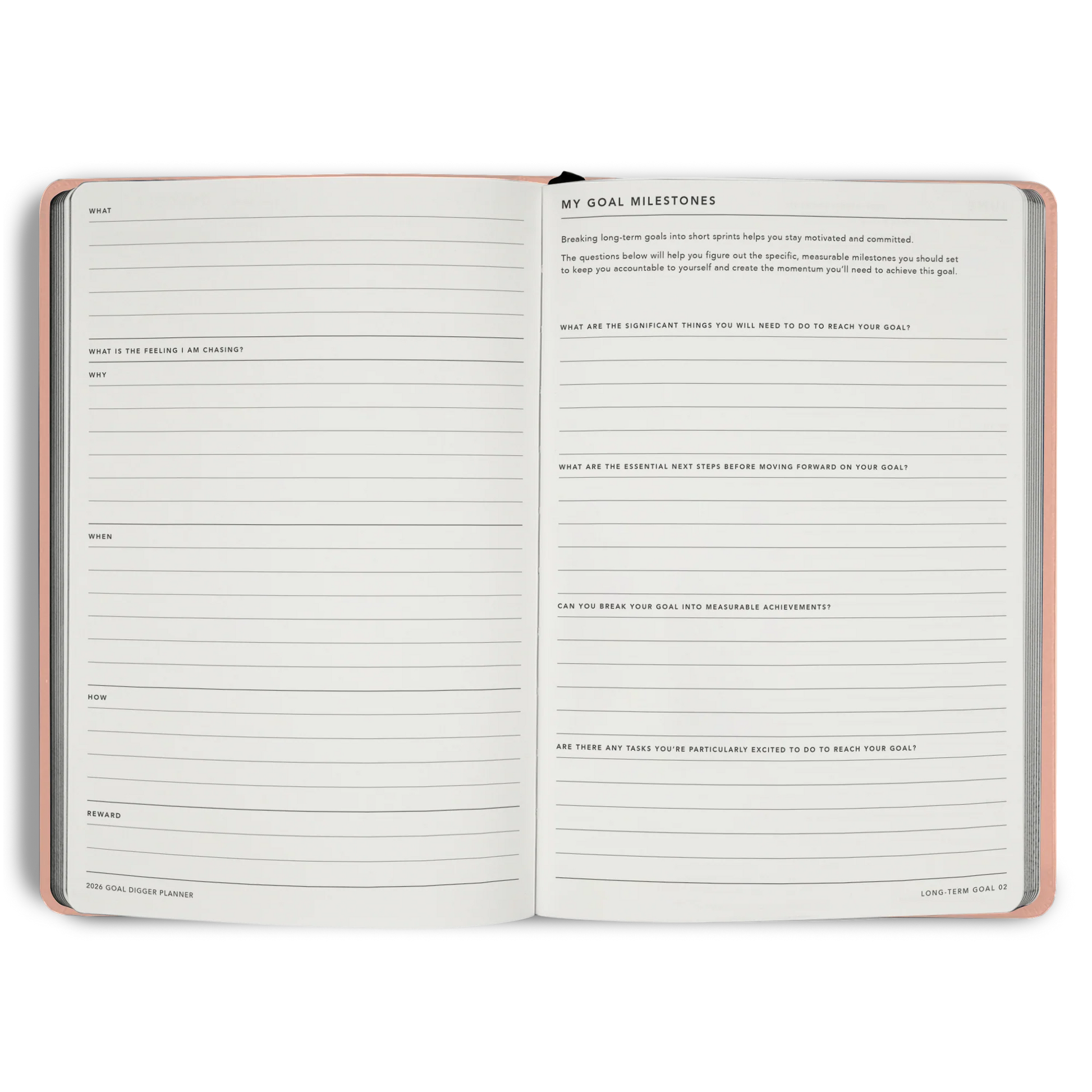 MiGoals Goal Digger Planner 2026