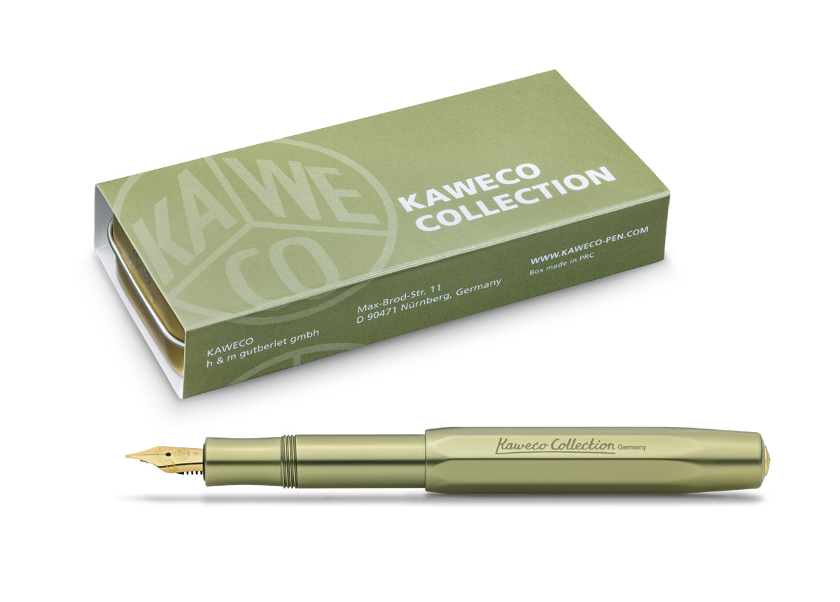 Kaweco AL Sport Fountain Pen - Olivine
