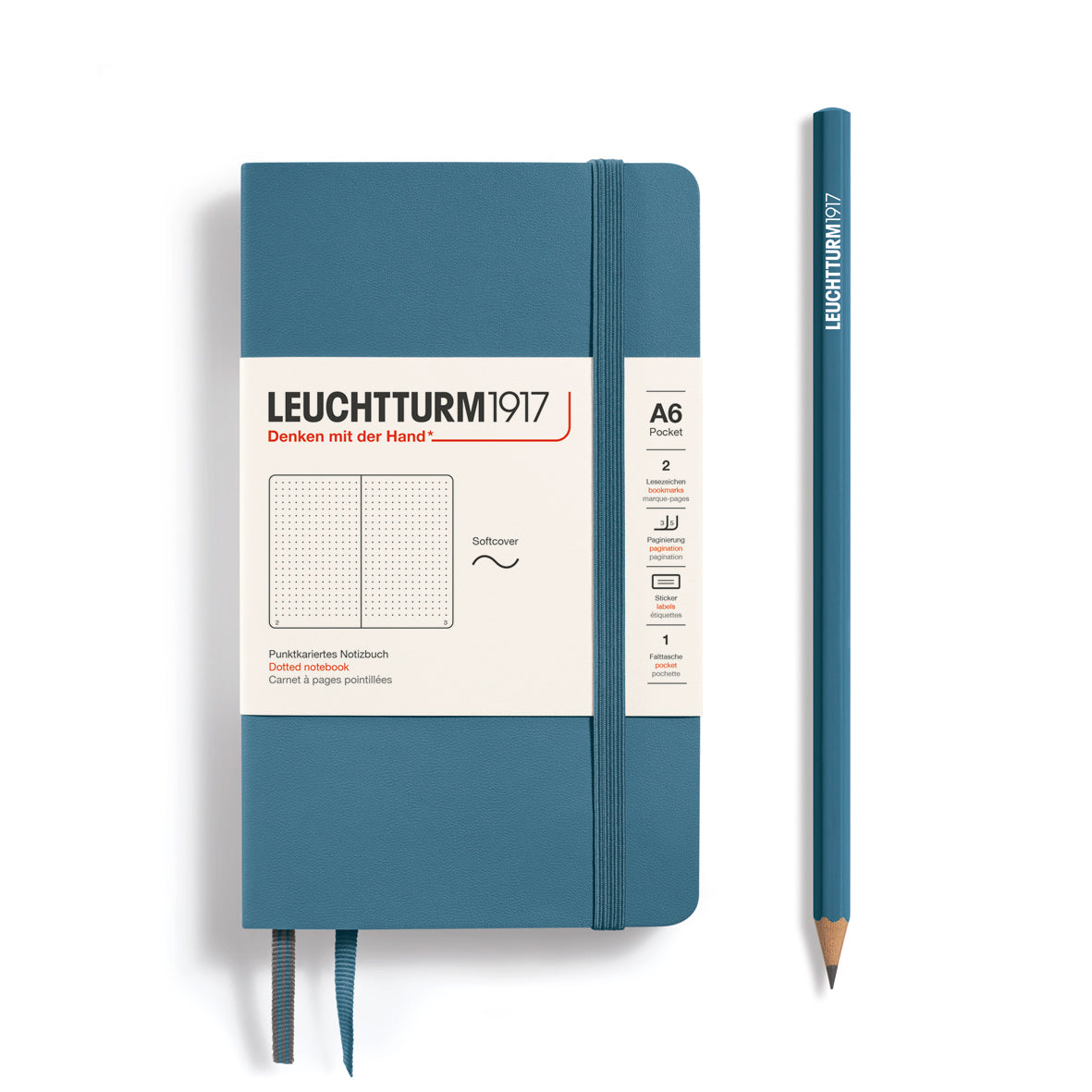 Leuchtturm1917 tone Blue Softcover A6 Notebook