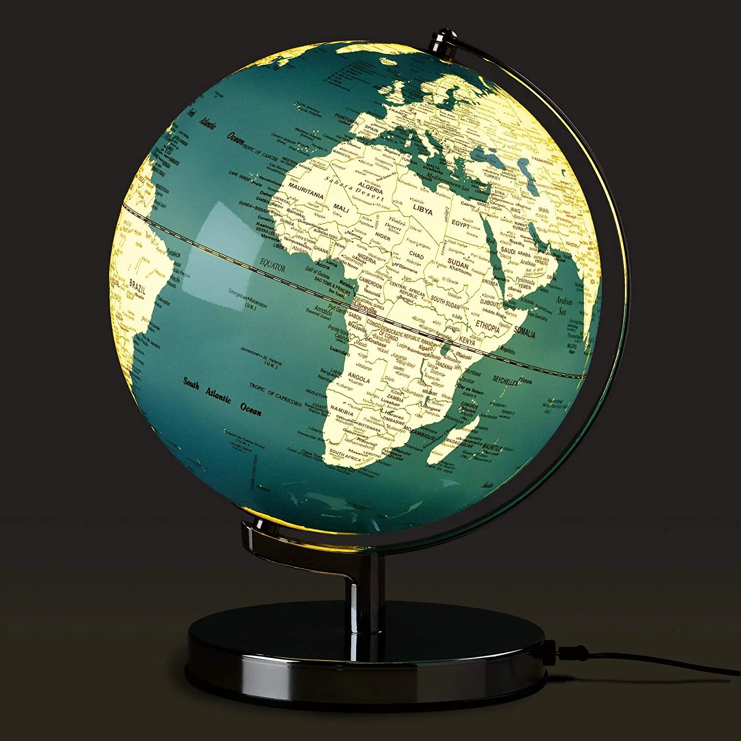Light Up Globe - French Blue