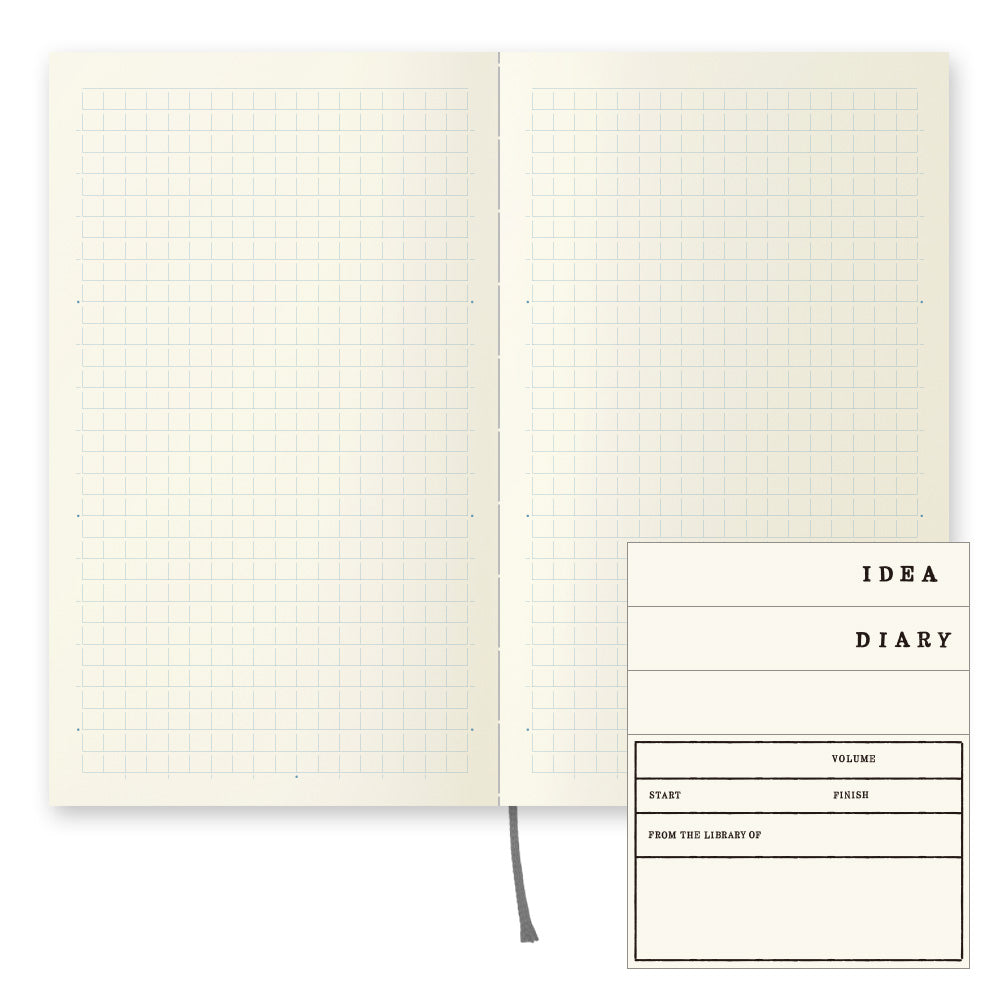 MD Paper Notebook B6 Slim Grid