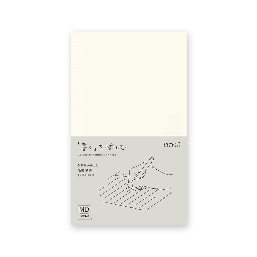 MD Paper Notebook B6 Slim Lined
