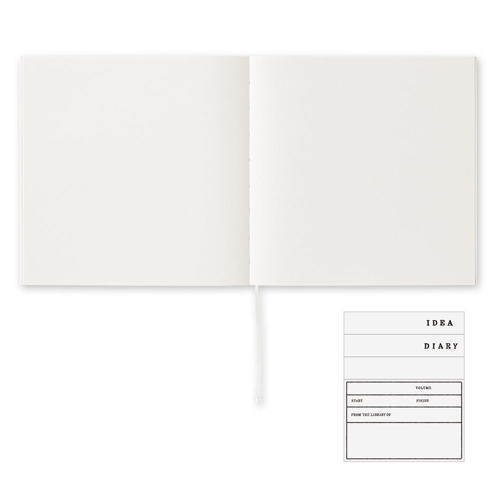 MD Paper Notebook Cotton A5 Square