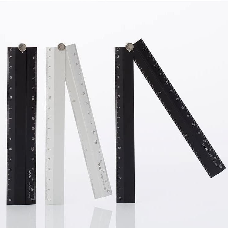 Midori Aluminium Multiple Ruler 30cm