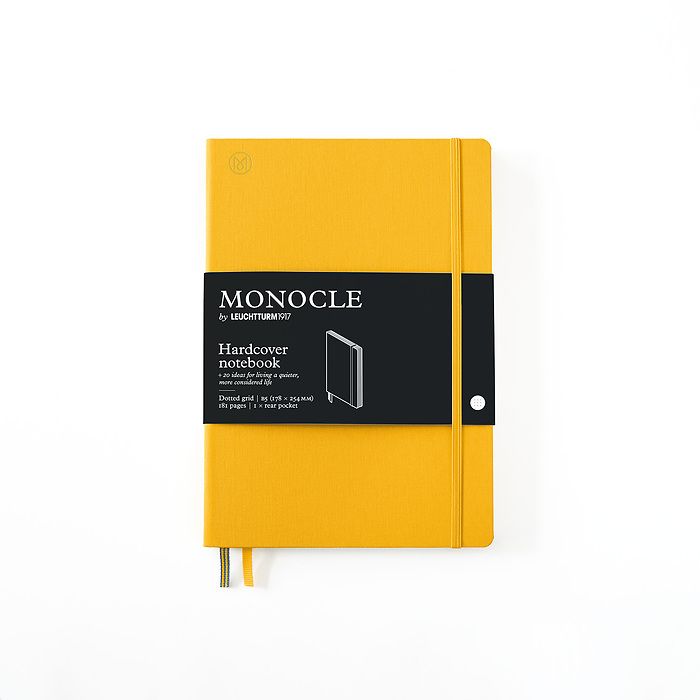 Yellow Monocle B5 Hardcover Notebook