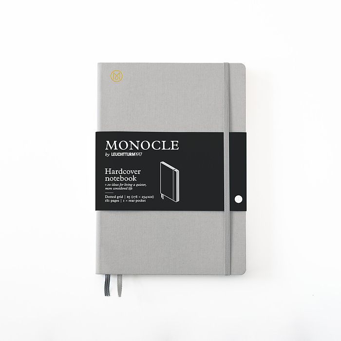 Monocle Hardcover Notebook Light Grey