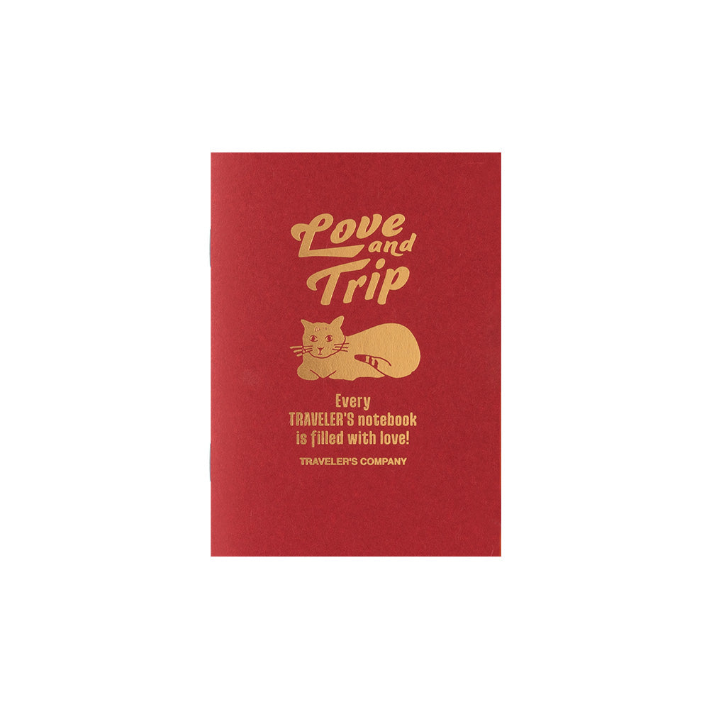 TRAVELER’S Notebook Refill Passport Size Love & Trip