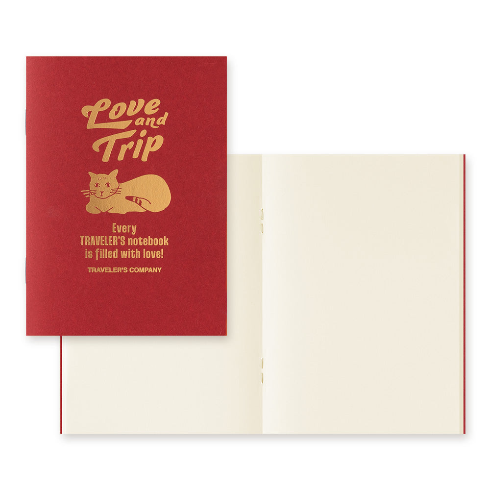 TRAVELER’S Notebook Refill Passport Size Love & Trip 3