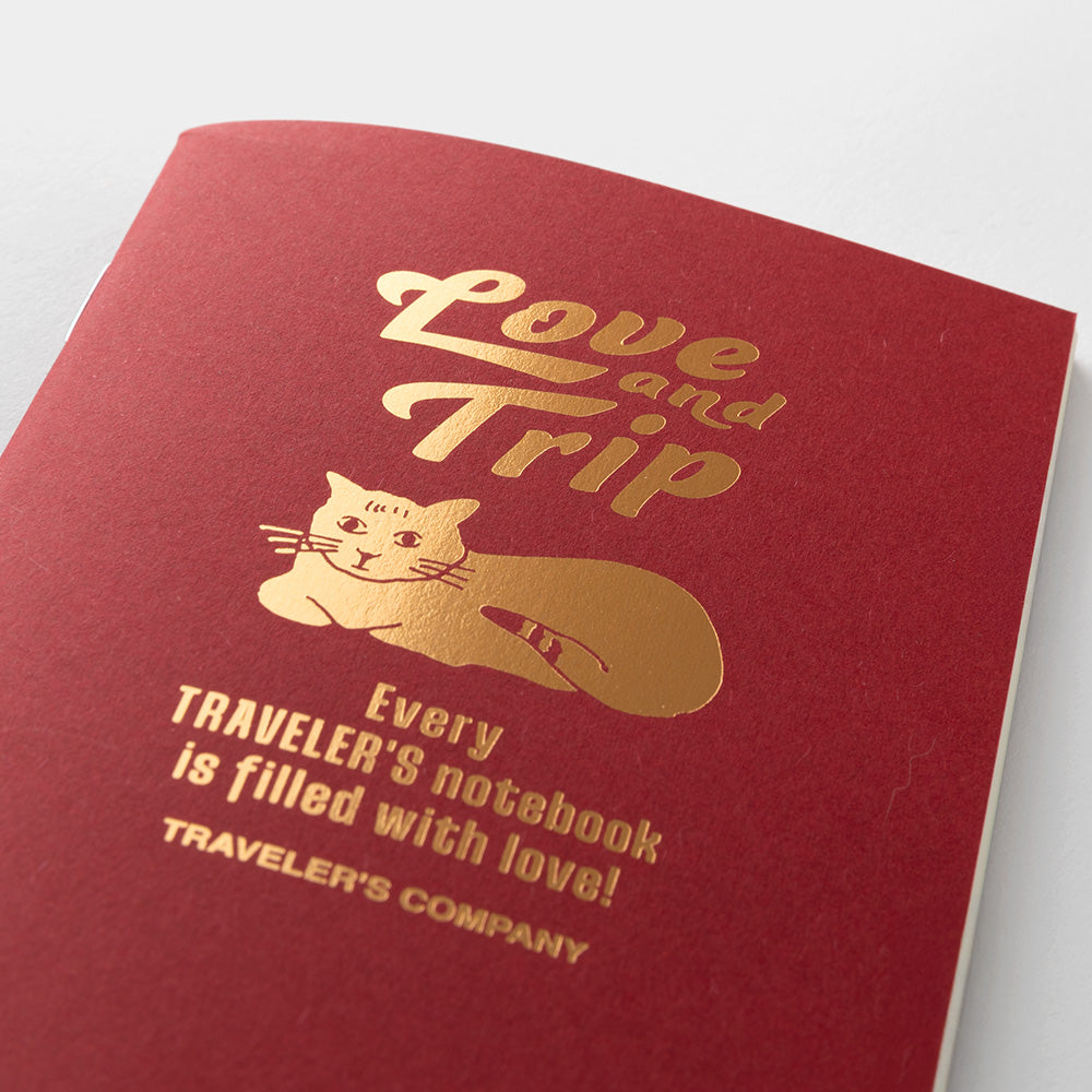 TRAVELER’S Notebook Refill Passport Size Love & Trip 6
