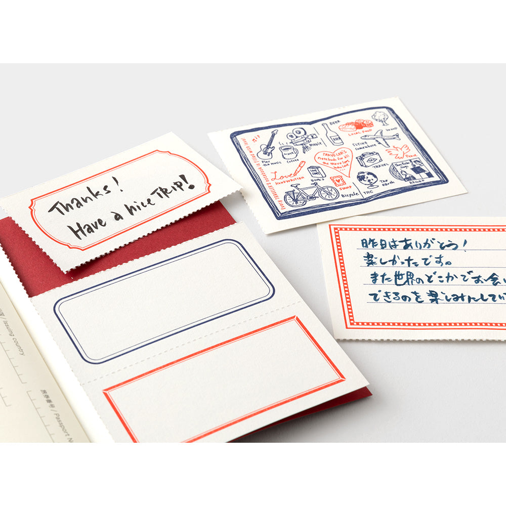 TRAVELER’S Notebook Refill Passport Size Love & Trip 7