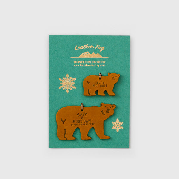 Traveler’s Factory Leather Tag Bears