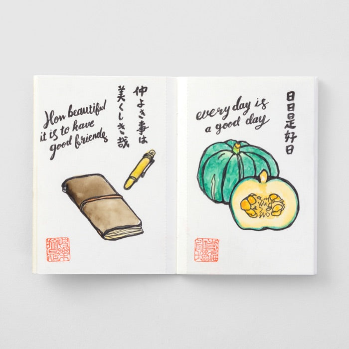 TRAVELER'S Notebook Passport Refill Watercolour Paper 015