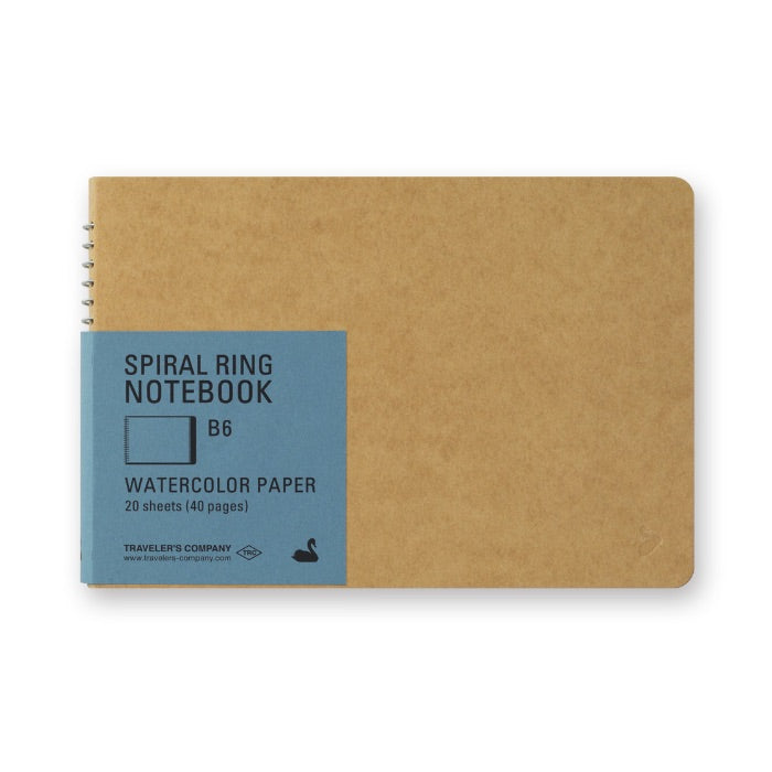 Traveler's Company Spiral Ring Watercolour paper Notebook