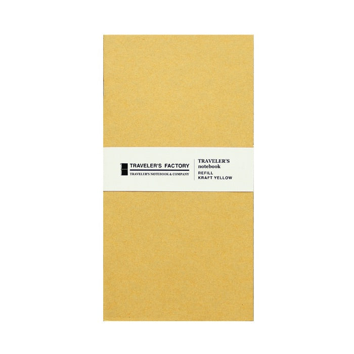 Traveler’s Factory Regular Refill Kraft Yellow