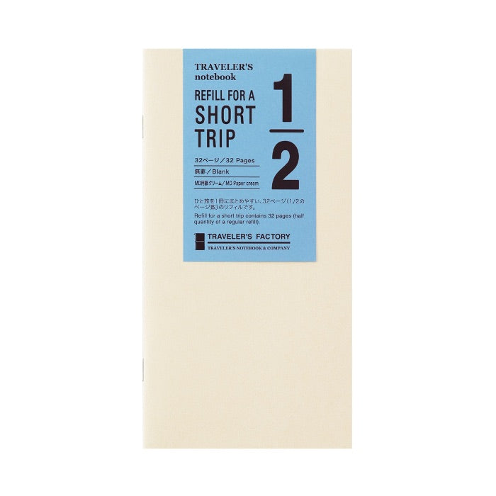 Traveler’s Factory Regular Refill Short Trip Cream MD Paper