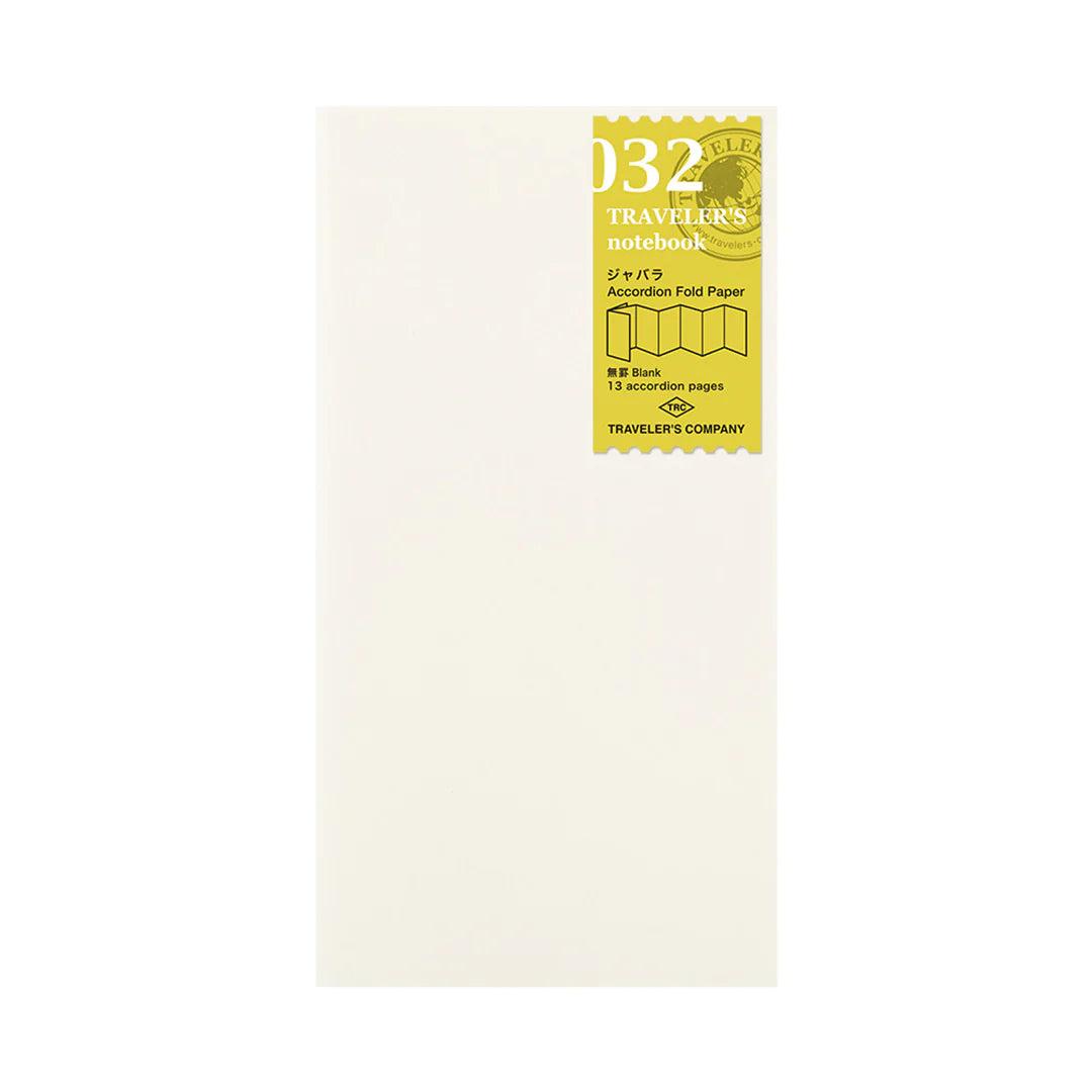 Traveler's Notebook Accordion Refill 032