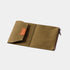 Travelers Factory Passport Cotton Zipper Case Olive Open