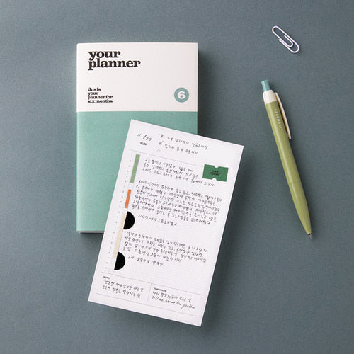 Your Planner A6 Mint