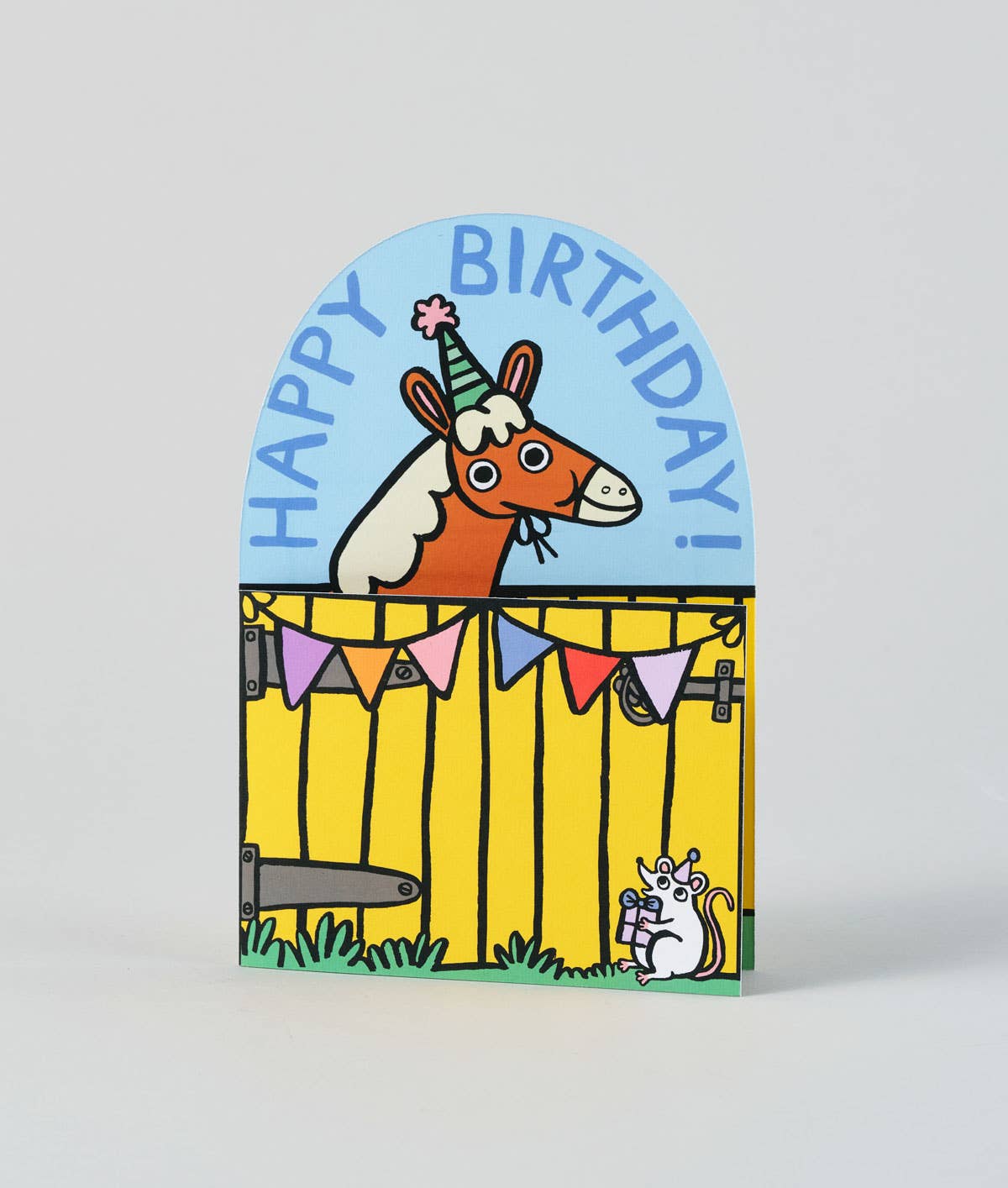 Farmyard Birthday Fold Out Kid's Birthday Card