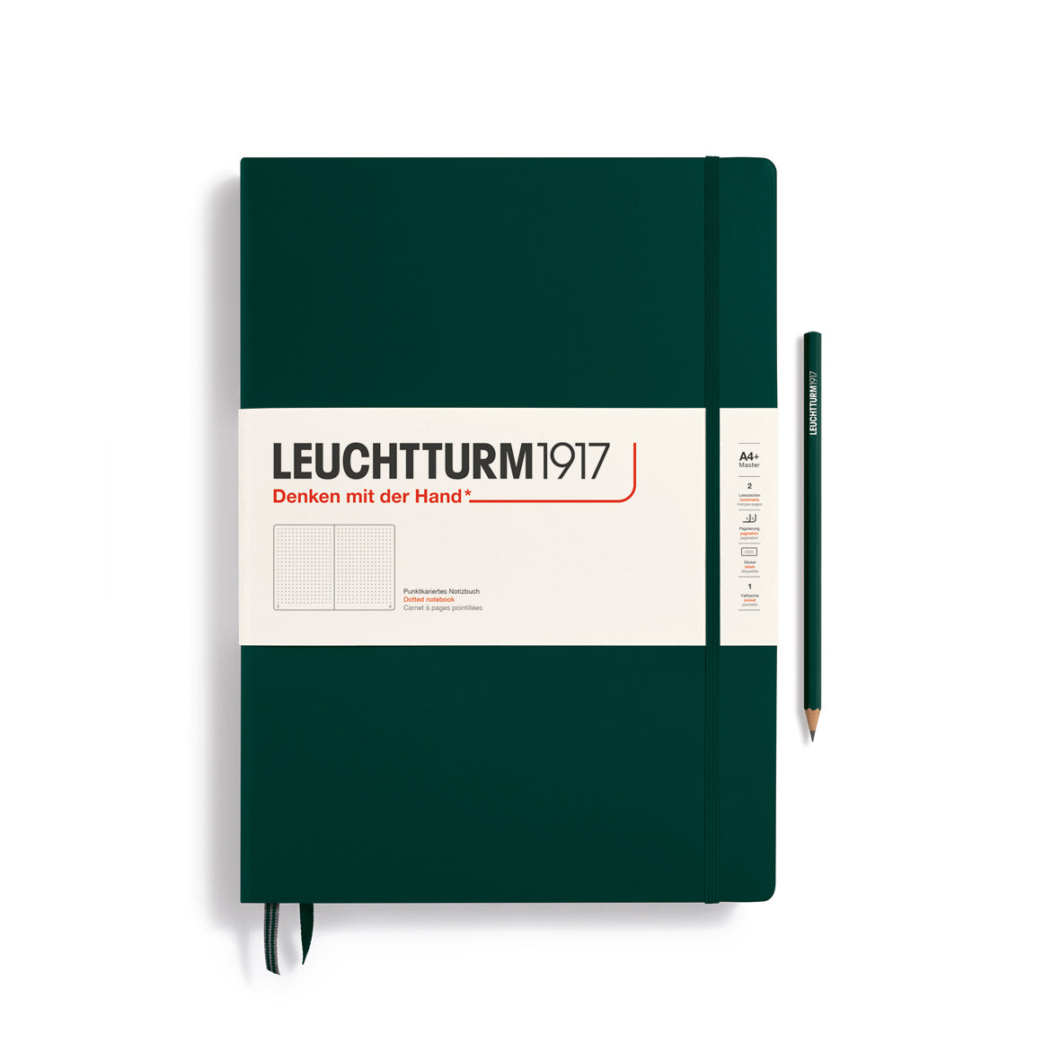 Leuchtturm Master Notebook A4+ Forest green