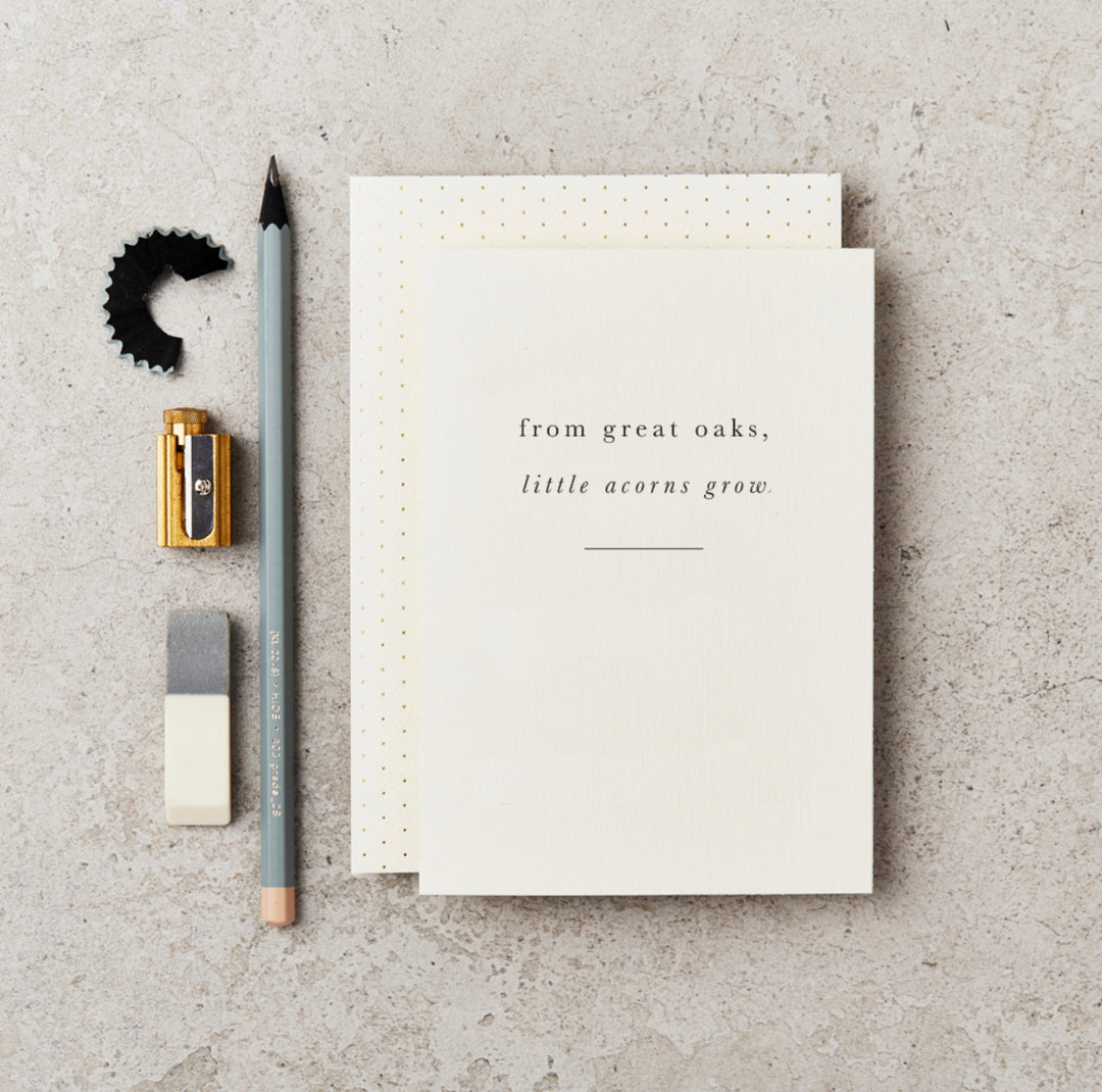 From Great Oaks Greeting Card