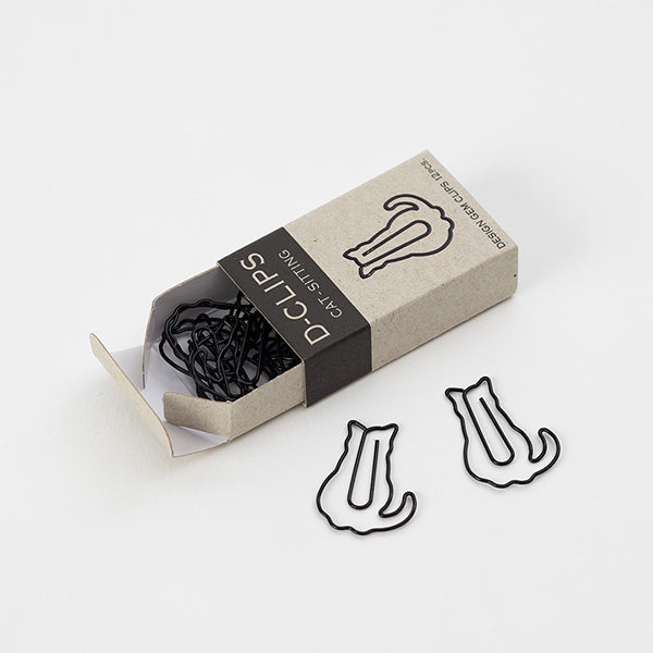 Midori D-Clips Mini Box // Sitting Cat