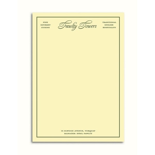 Fawlty Towers Notepad