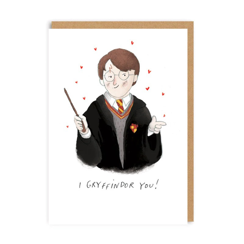I Gryffindor You Greeting Card