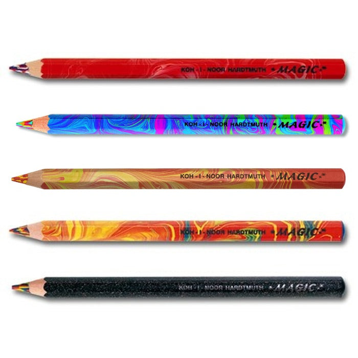 Koh-I-Noor MAGIC Jumbo Crayon De Couleur Triangulaire (Lot De 24 Koh-I-Noor MAGIC Jumbo Crayon De Couleur Triangulaire (Lot De 24
