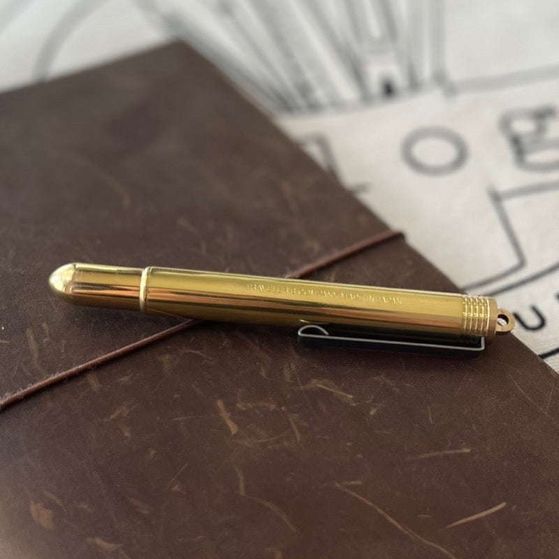Traveler's Company Brass Fountain Pen