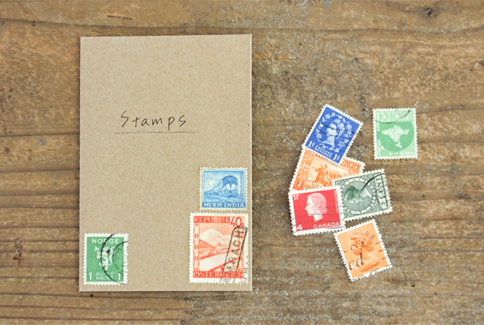 TRAVELER'S COMPANY Kraft Envelope Small - Vertical (Brown)