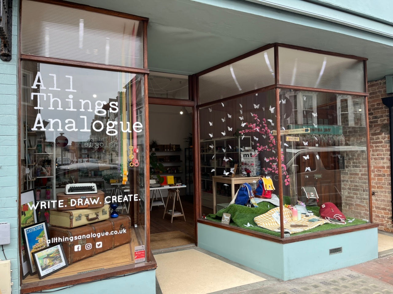 All Things Analogue Shopfront Grove Road Eastbourne