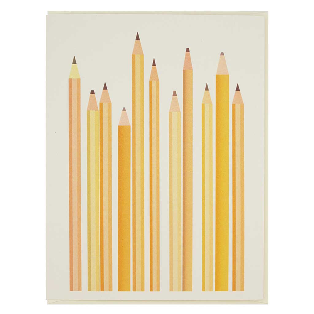 Pencils Greeting Card