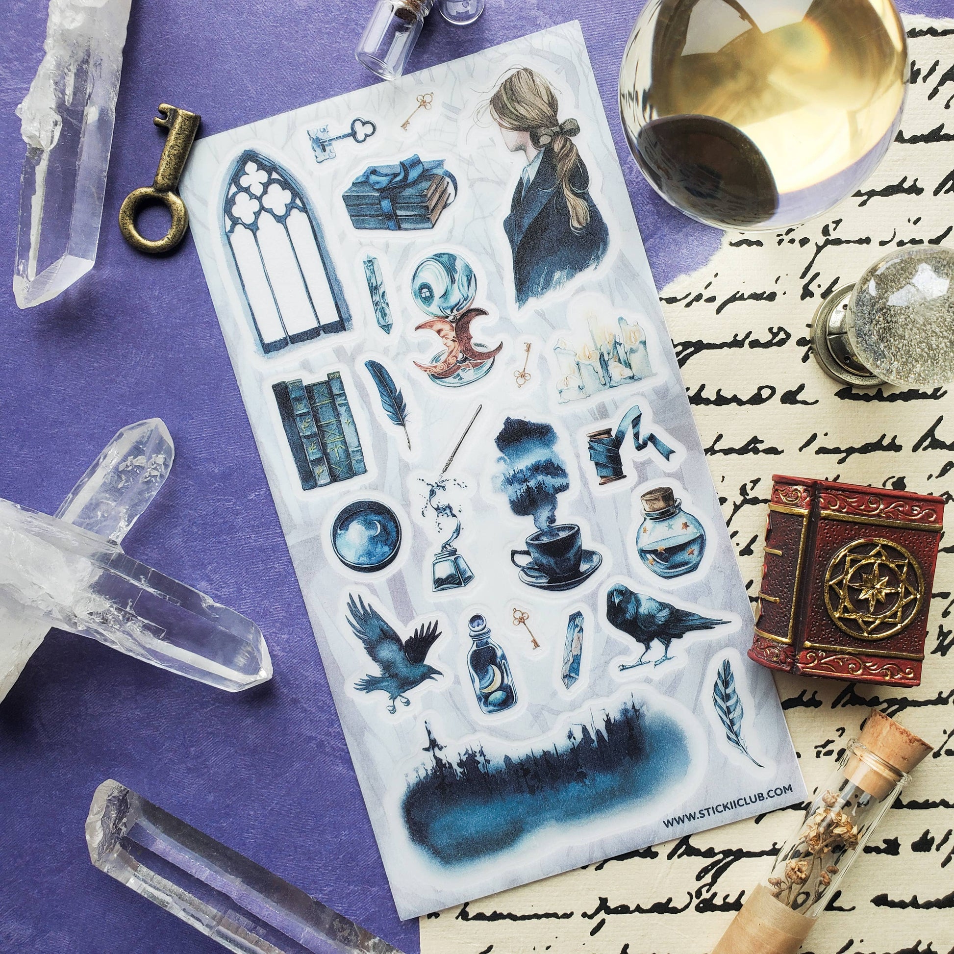 Secrets of the Castle Sticker Sheet