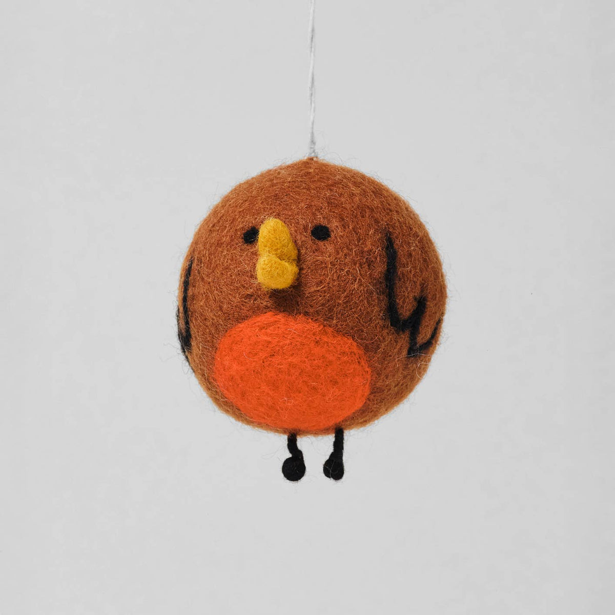 Robin Hanging Felt Ornament