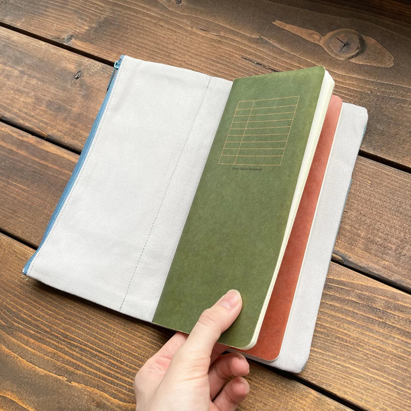 Yamamoto Paper Ro-biki Note Canvas Cover