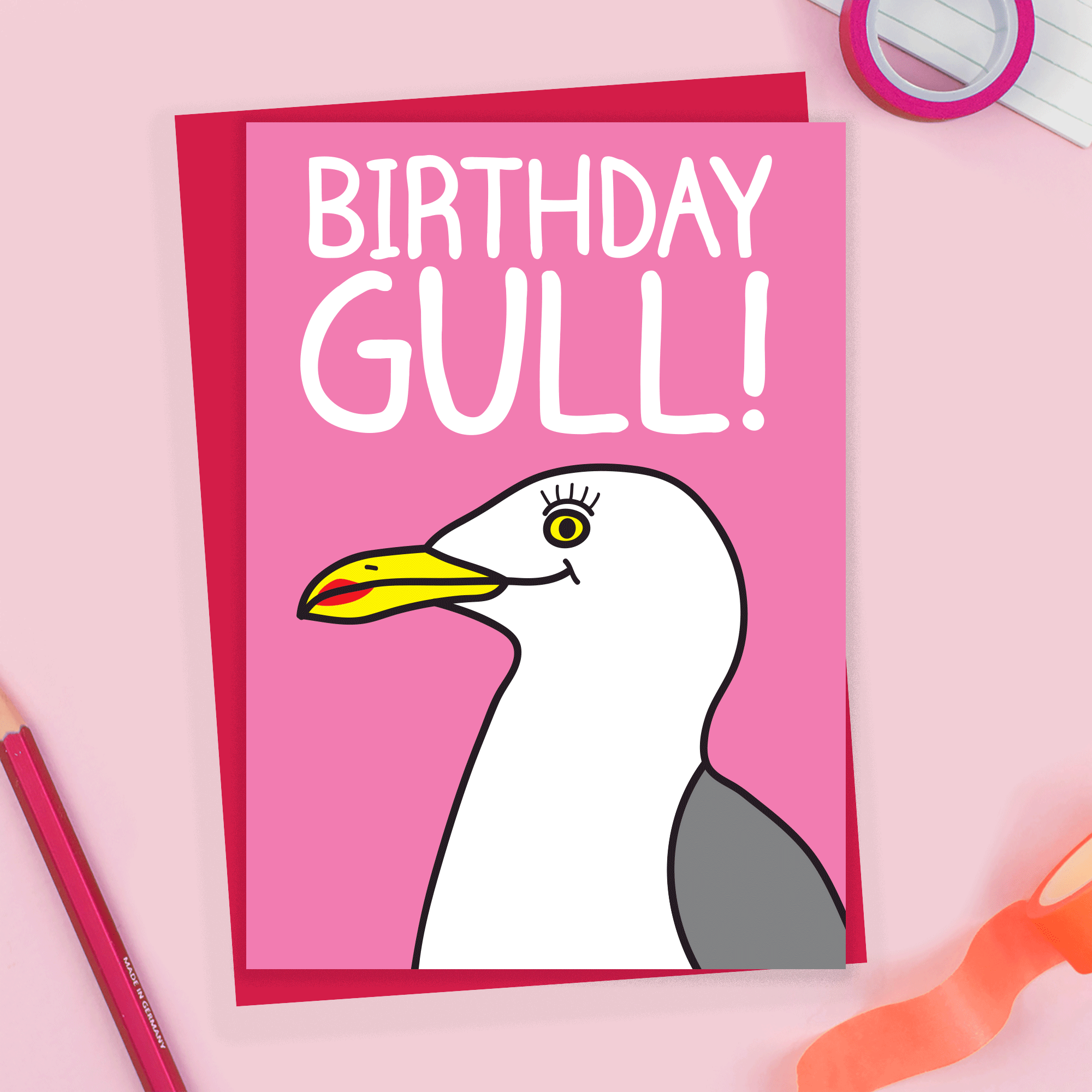 Birthday Gull Card