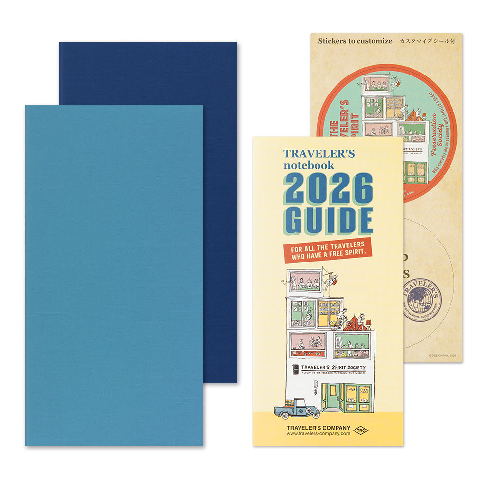 TRAVELER'S Notebook Refill: Weekly + Memo Diary 2026 *PRE ORDER*