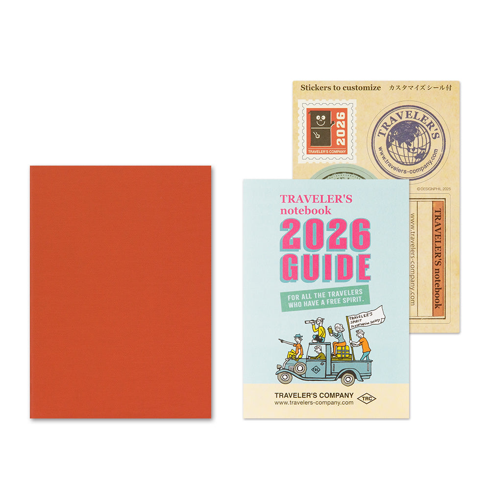 TRAVELER'S Notebook Passport Refill: Monthly Diary 2026 *PRE ORDER*