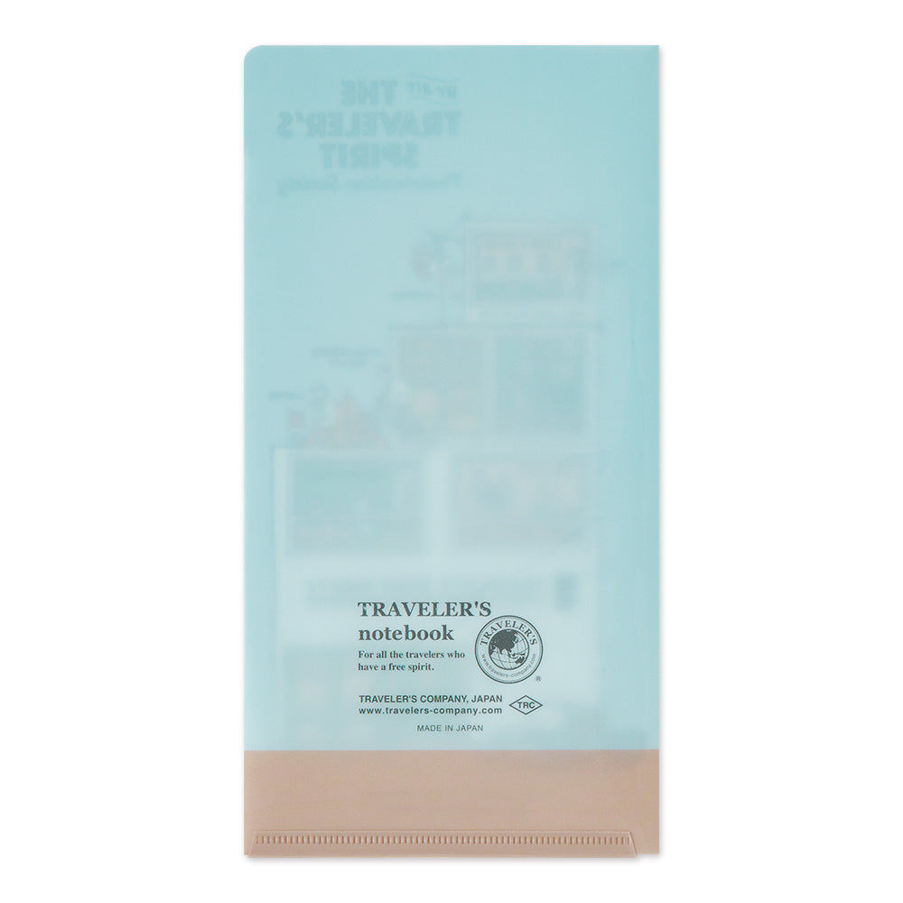 TRAVELER'S Notebook Refill: THE TRAVELER’S SPIRIT Clear Folder 2026 *PRE ORDER*