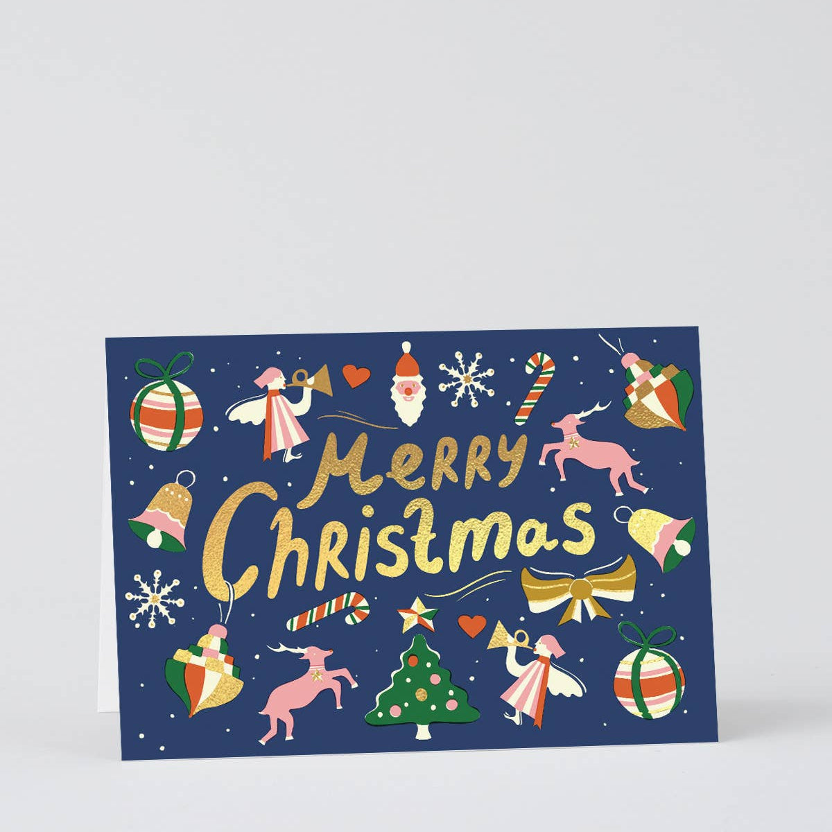 Merry Christmas Holiday Greeting Card